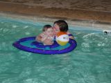 JJ and Cindy in poolThu Jun 2 17:50:32 CDT 2005