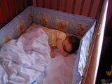 Jessica sleeping in her crib in KK's roomTue Aug 16 06:41:34 CDT 2005