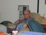 Zach and his Great Grandpa LenzSat Sep 17 12:58:04 CDT 2005