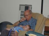 Zach and his Great Grandpa LenzSat Sep 17 12:58:22 CDT 2005