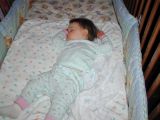 Sleeping JJ on her 1st birthday at 12:19 amSat Oct 8 23:25:34 CDT 2005
